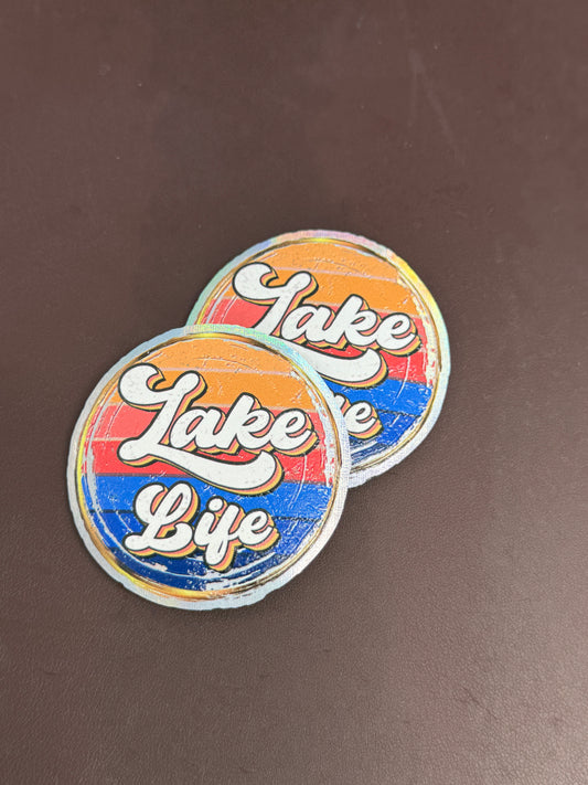 Lake Life UV Printed Patches