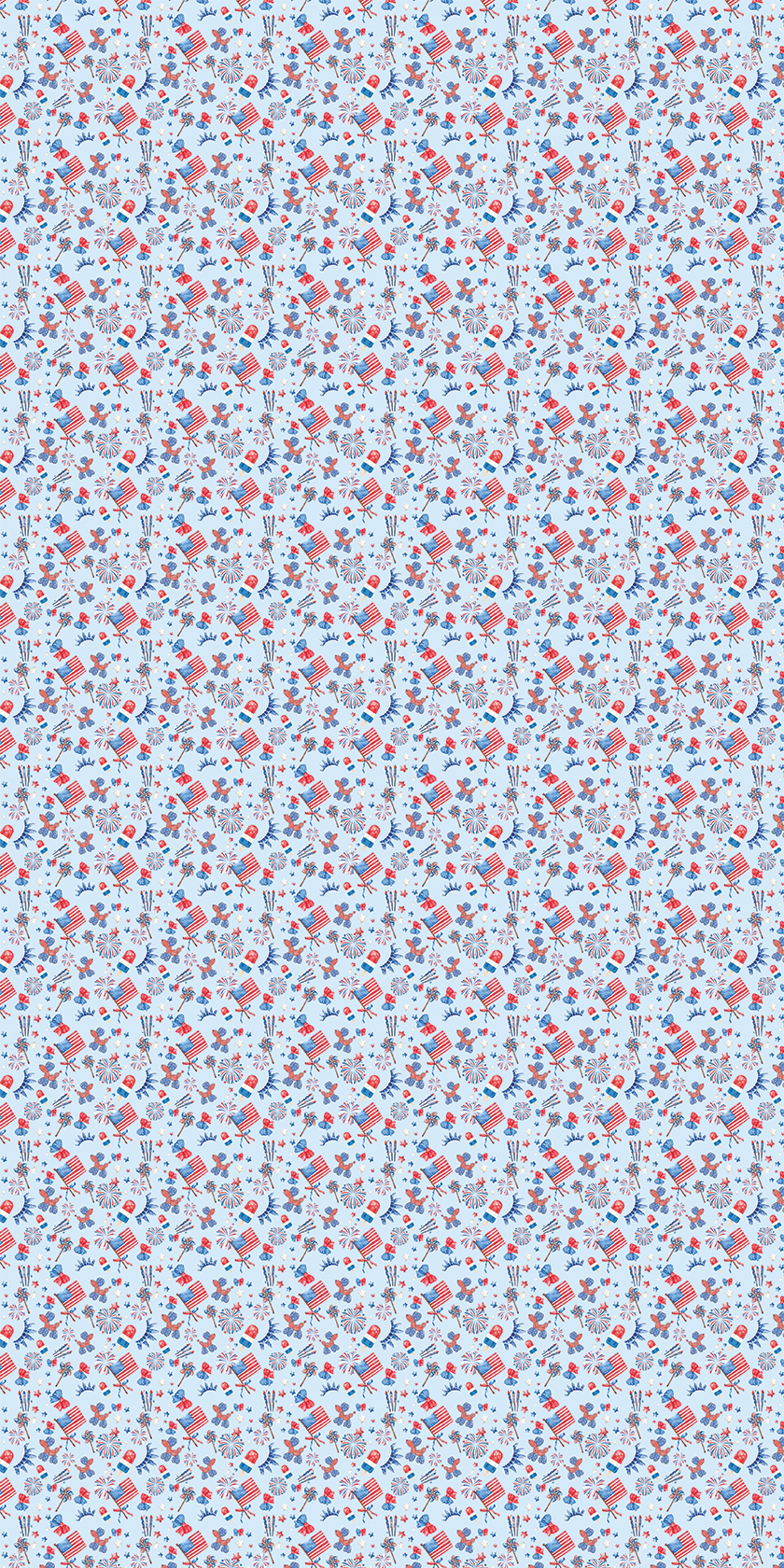 America Design 3 - 12" x 24" Sheet
