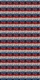 America Design 6 - 12" x 24" Sheet