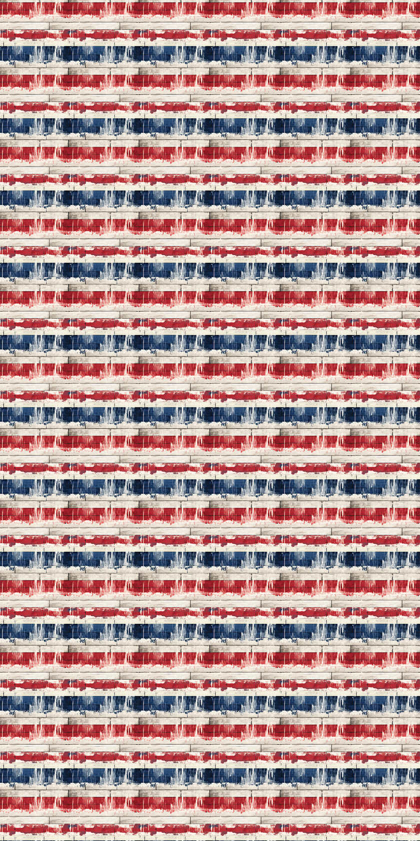 America Design 9 - 12" x 24" Sheet