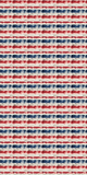 America Design 9 - 12" x 24" Sheet