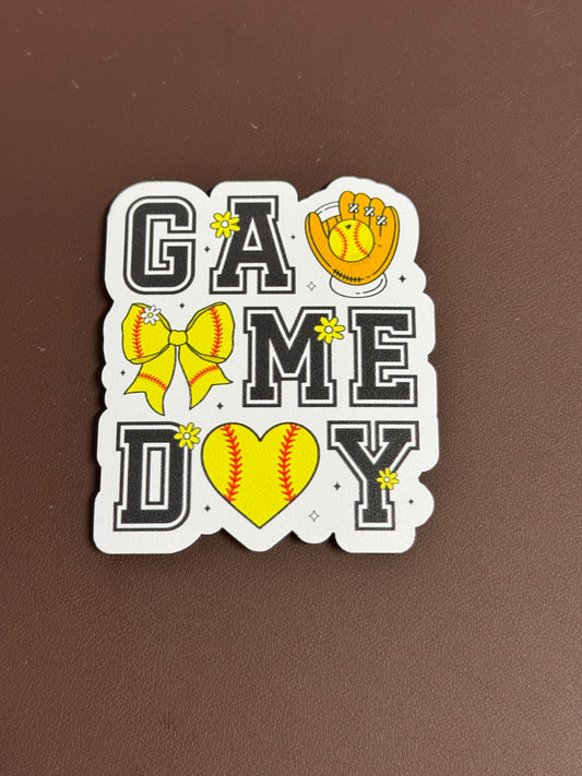 Gameday - Softball UV Printed Patch