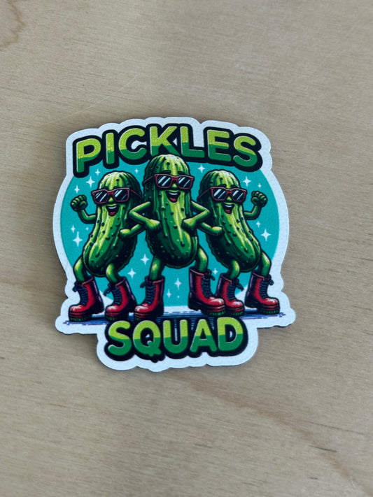 Pickles Squad UV Printed Hat Patch
