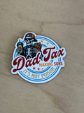 Dad Tax UV Printed Hat Patch