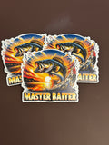 Master Baiter Fishing UV Printed Patch
