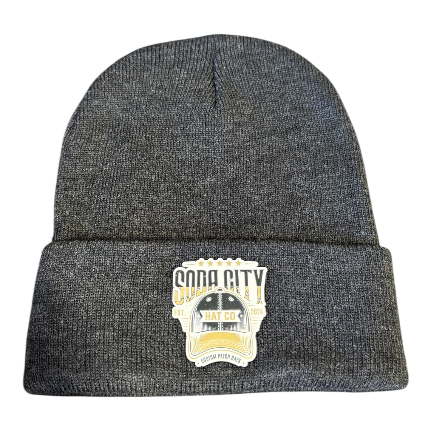 Custom Logo Beanies – Premium Engraved or Full-Color Patch Designs