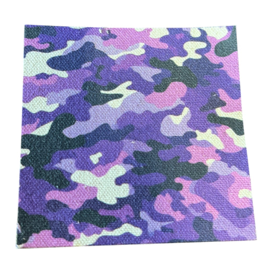 Purple Camo - 12" x 24" Sheet