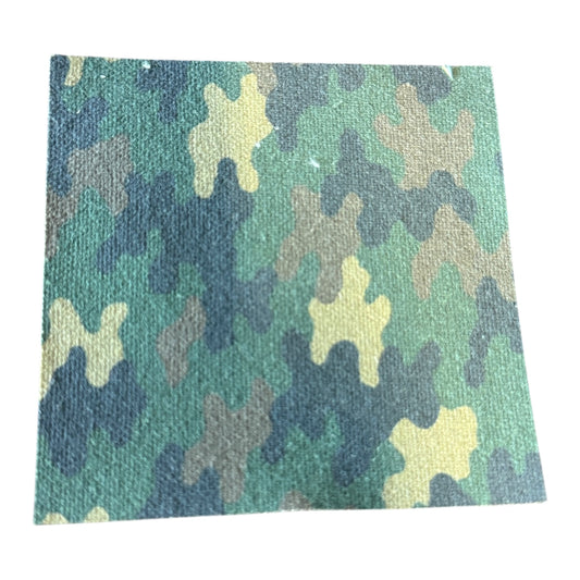 Green Camo - 12" x 24" Sheet