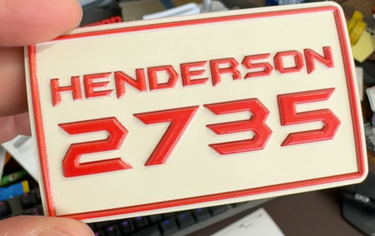 Texture Built UV Printed Patches