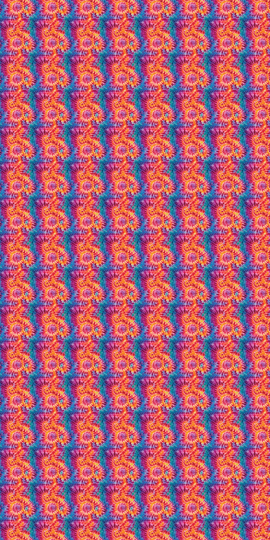 Tie Dye Design 1 - 12" x 24" Sheet