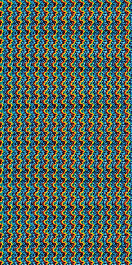 Tie Dye Design 3 - 12" x 24" Sheet