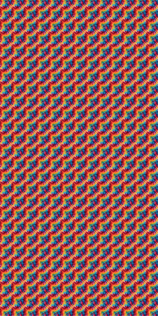 Tie Dye Design 2 - 12" x 24" Sheet