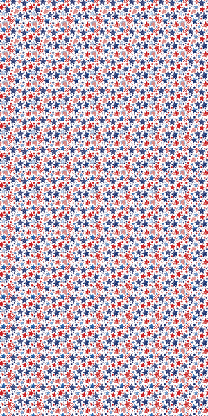 America Design 4 - 12" x 24" Sheet - Soda City Hat Co