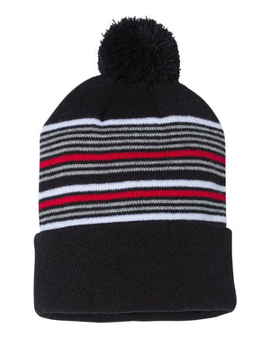Blank Pom Pom Beanies - Beanie - Soda City Hat Co