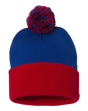 Blank Pom Pom Beanies - Beanie - Soda City Hat Co