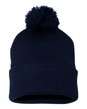 Blank Pom Pom Beanies - Beanie - Soda City Hat Co