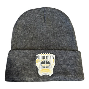 Custom Logo Beanies – Premium Engraved or Full - Color Patch Designs - Beanie - Soda City Hat Co