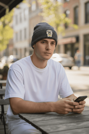 Custom Logo Beanies – Premium Engraved or Full - Color Patch Designs - Beanie - Soda City Hat Co