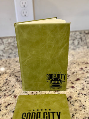 Custom Printed Leatherette Notebooks - Soda City Hat Co