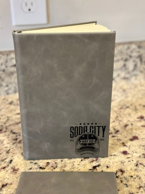 Custom Printed Leatherette Notebooks - Soda City Hat Co