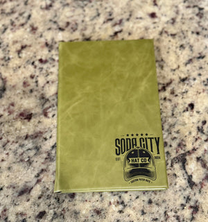 Custom Printed Leatherette Notebooks - Soda City Hat Co