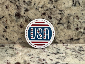 Custom Tri - Color Acrylic Patches - Custom Patches - Soda City Hat Co