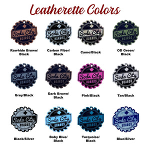 Mama leatherette Patch - Custom Patches - Soda City Hat Co