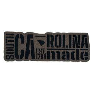 South Carolina Made Acrylic Patch - Custom Patches - Soda City Hat Co