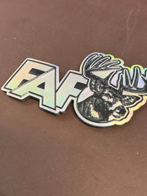 Texture Built FAFO Deer UV Printed Patches - Soda City Hat Co