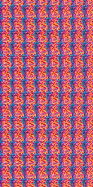 Tie Dye Design 1 - 12" x 24" Sheet - Soda City Hat Co