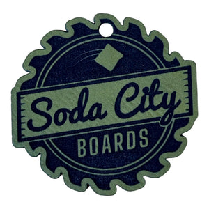 TRUMP leatherette Patch - Custom Patches - Soda City Hat Co