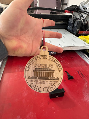 We Lost Our Cents Ornament - Soda City Hat Co