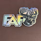 Texture Built FAFO Deer UV Printed Patches