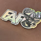 Texture Built FAFO Deer UV Printed Patches
