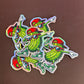 Dancing Pickle UV Printed Hat Patch