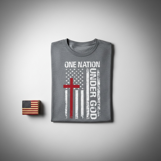 One Nation Under God DTF Transfer