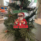 Santa Says Six Seven Christmas Ornament