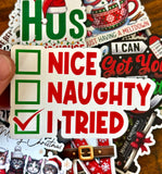 Nice - Naughty - I Tried UV Printed Hat Patch