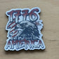 1776 America Eagle UV Printed Hat Patch