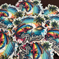 Gone Fishing 1 UV Printed Patches
