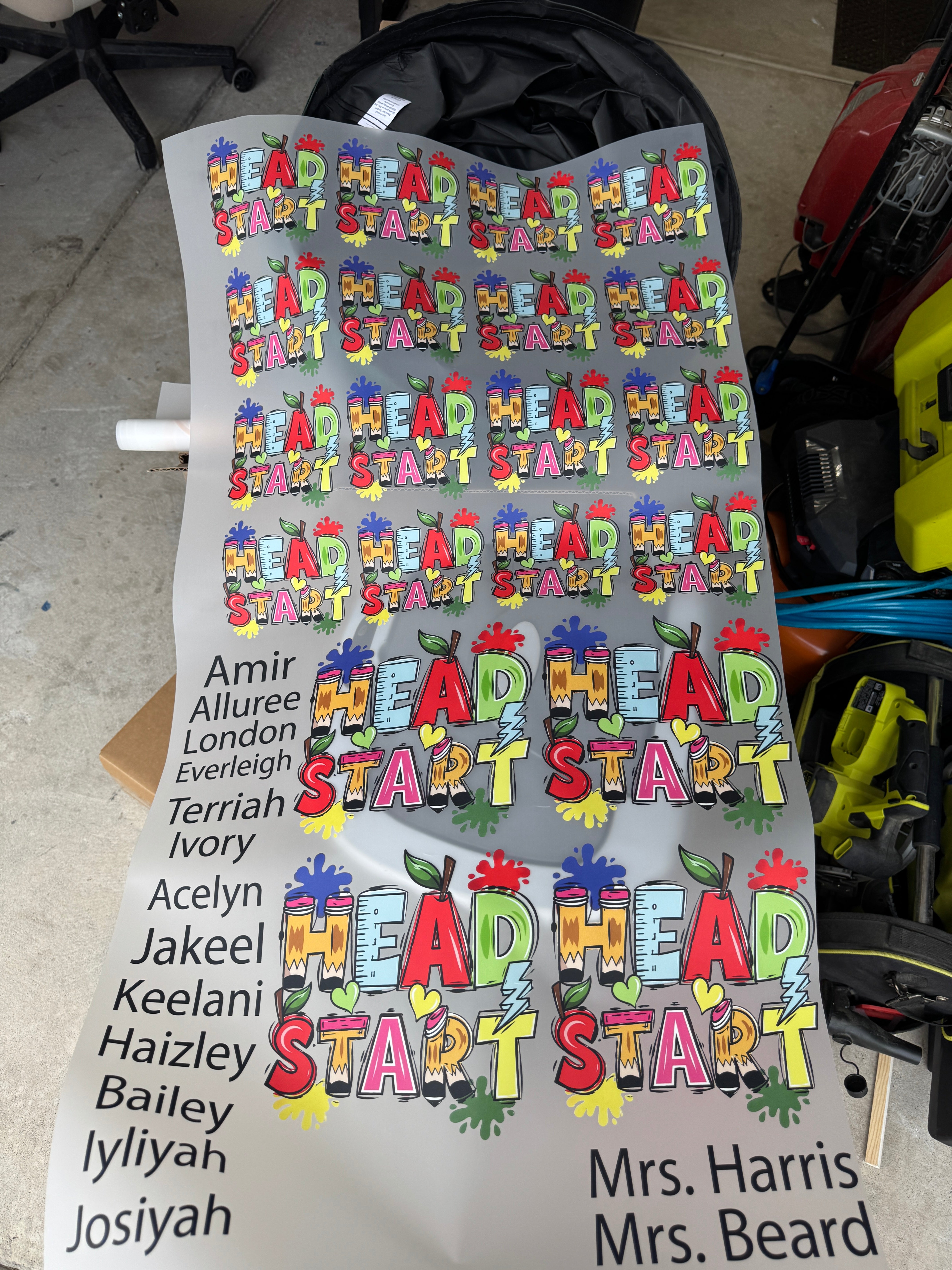 Custom DTF Gangsheets