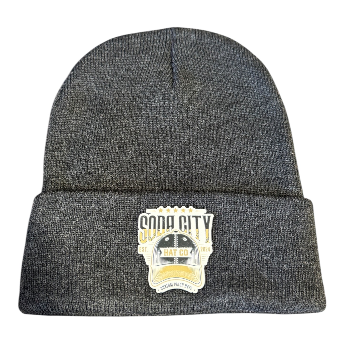 Custom Logo Beanies – Premium Engraved or Full-Color Patch Designs