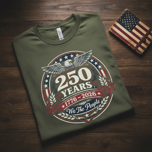 250 Years - America - We The People T-shirt