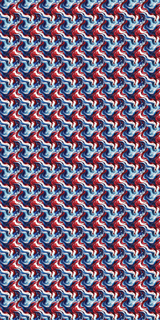 America Design 10 - 12" x 24" Sheet - Soda City Hat Co