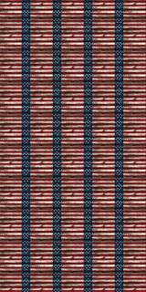 America Design 15 - 12" x 24" Sheet - Soda City Hat Co