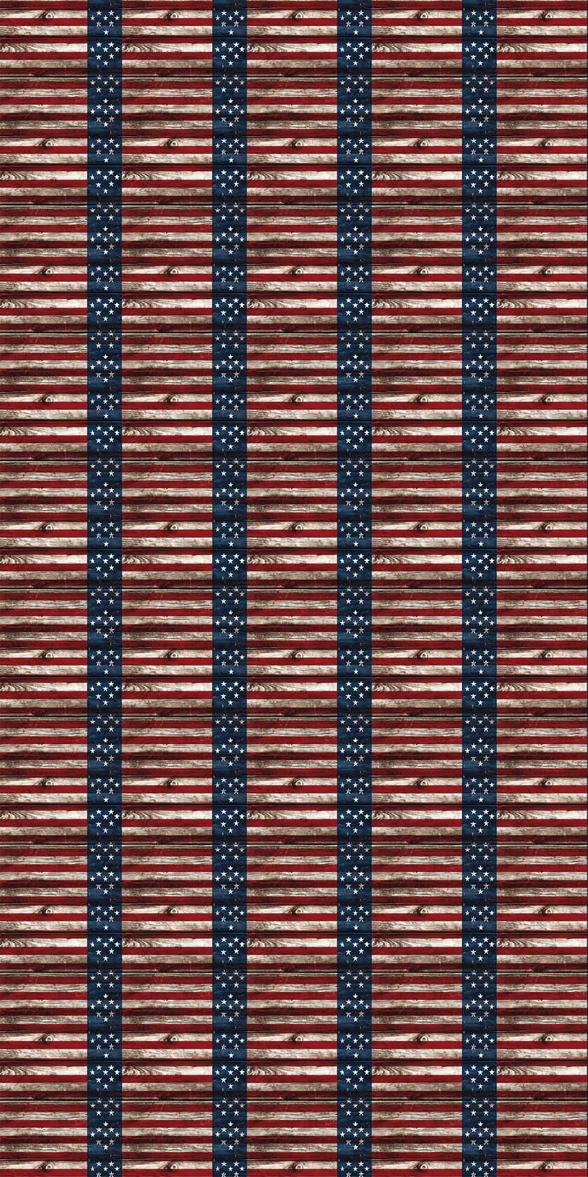 America Design 15 - 12" x 24" Sheet - Soda City Hat Co