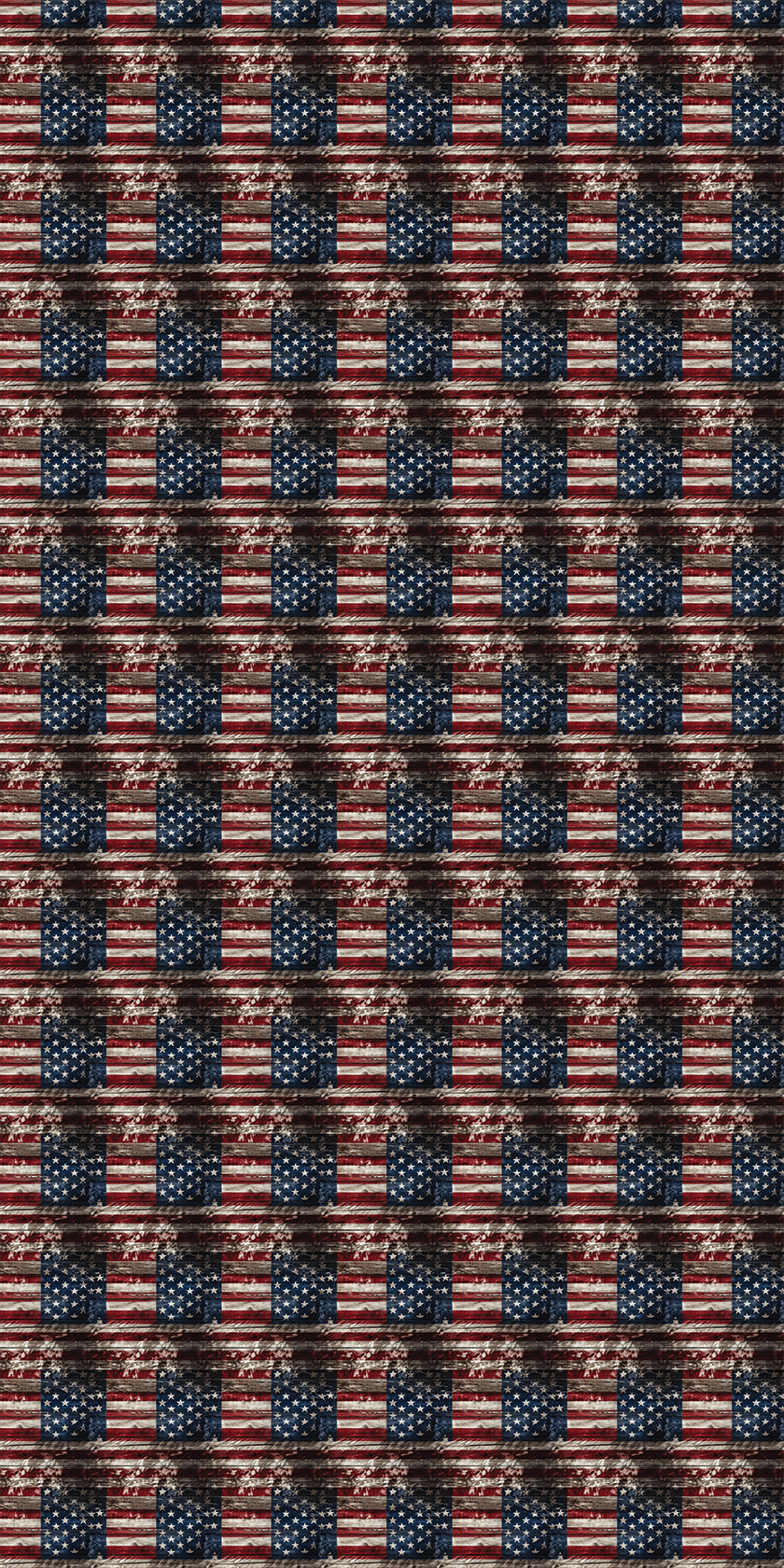 America Design 2 - 12" x 24" Sheet - Soda City Hat Co