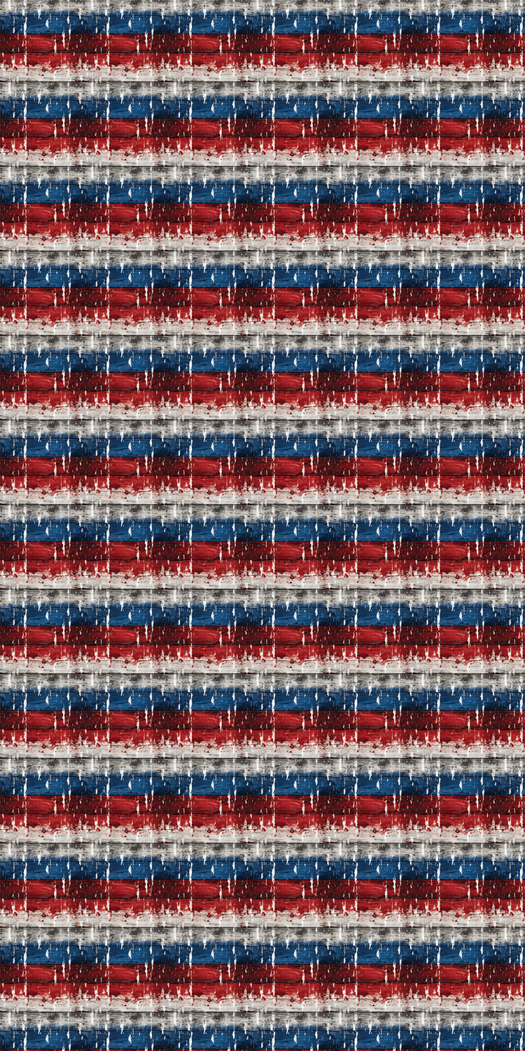 America Design 6 - 12" x 24" Sheet textured material pattern