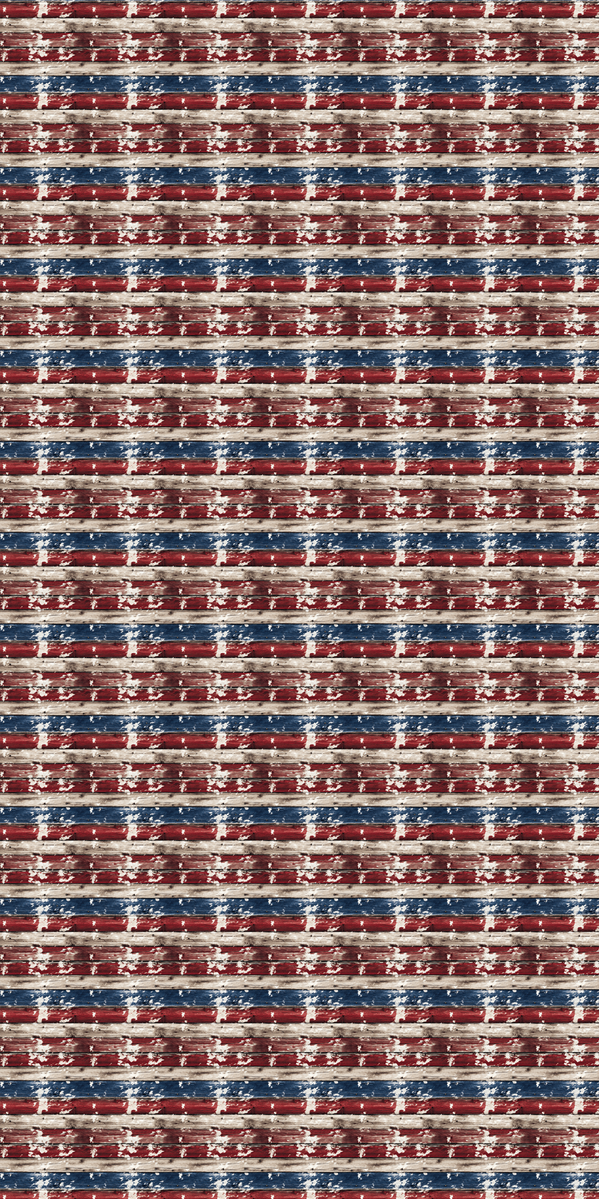 America Design 7 - 12" x 24" Sheet - Soda City Hat Co