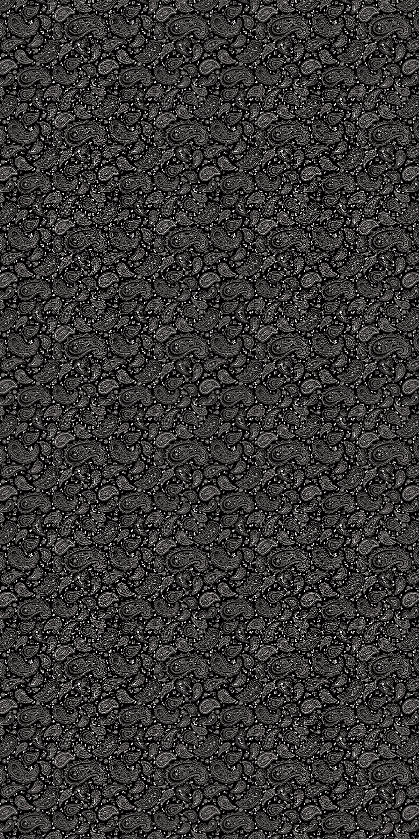 Black/White Bandana Design - 12" x 24" Sheet - Soda City Hat Co